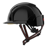 JSP EVOLite Skyworker Industrial Climbing Helmet - Black - thumbnail 3