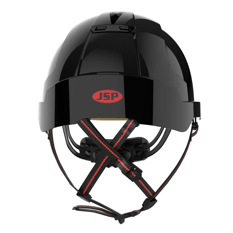 JSP EVOLite Skyworker Industrial Climbing Helmet - Black