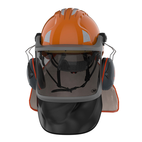 JSP EVOGuard M3 Forestry System with Throat Cover & Sun Cape
