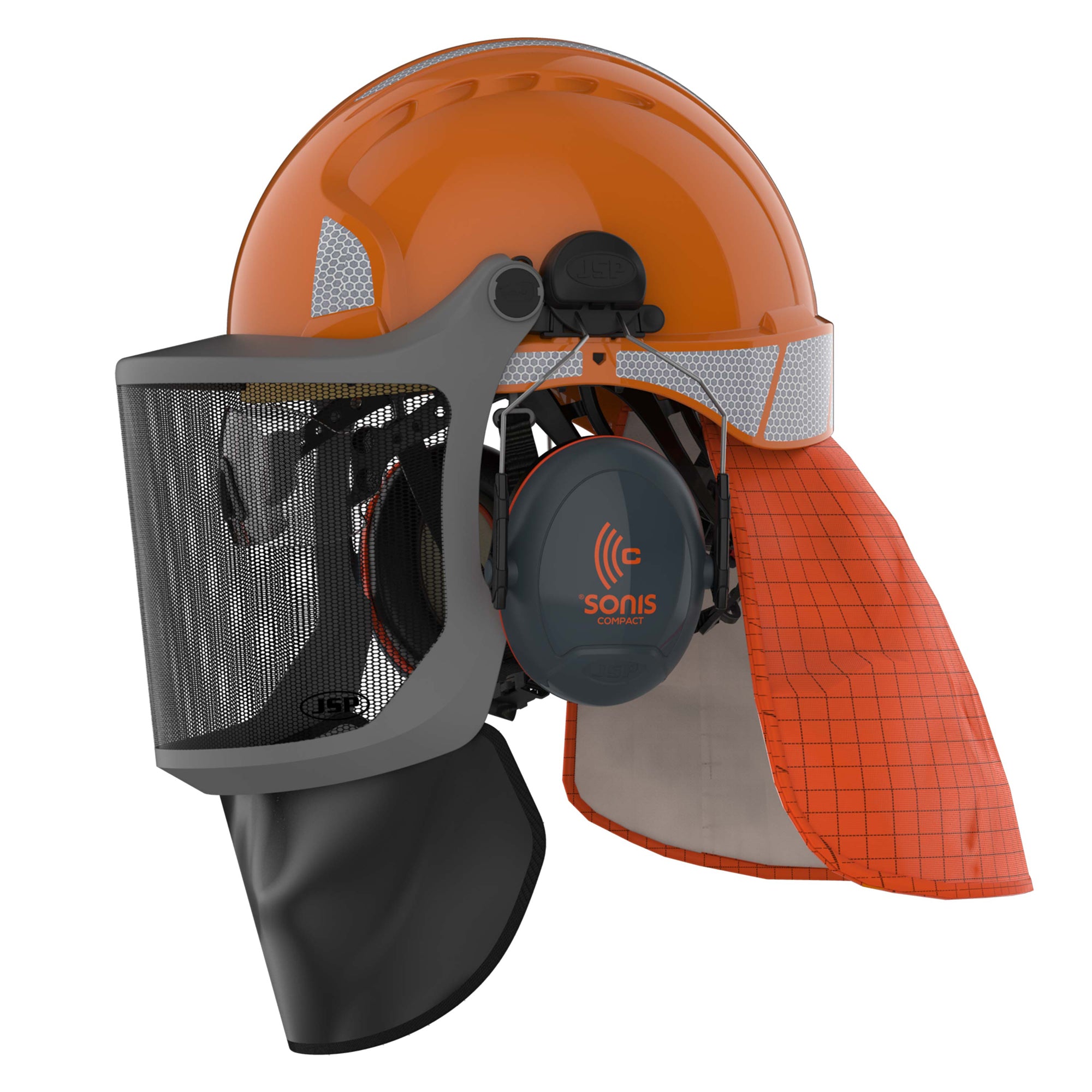 JSP EVOGuard M3 Forestry System with Throat Cover & Sun Cape