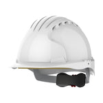 JSP EVO5 Olympus Global Standards Hard Hat - Wheel Ratchet - Vented - White - thumbnail 1