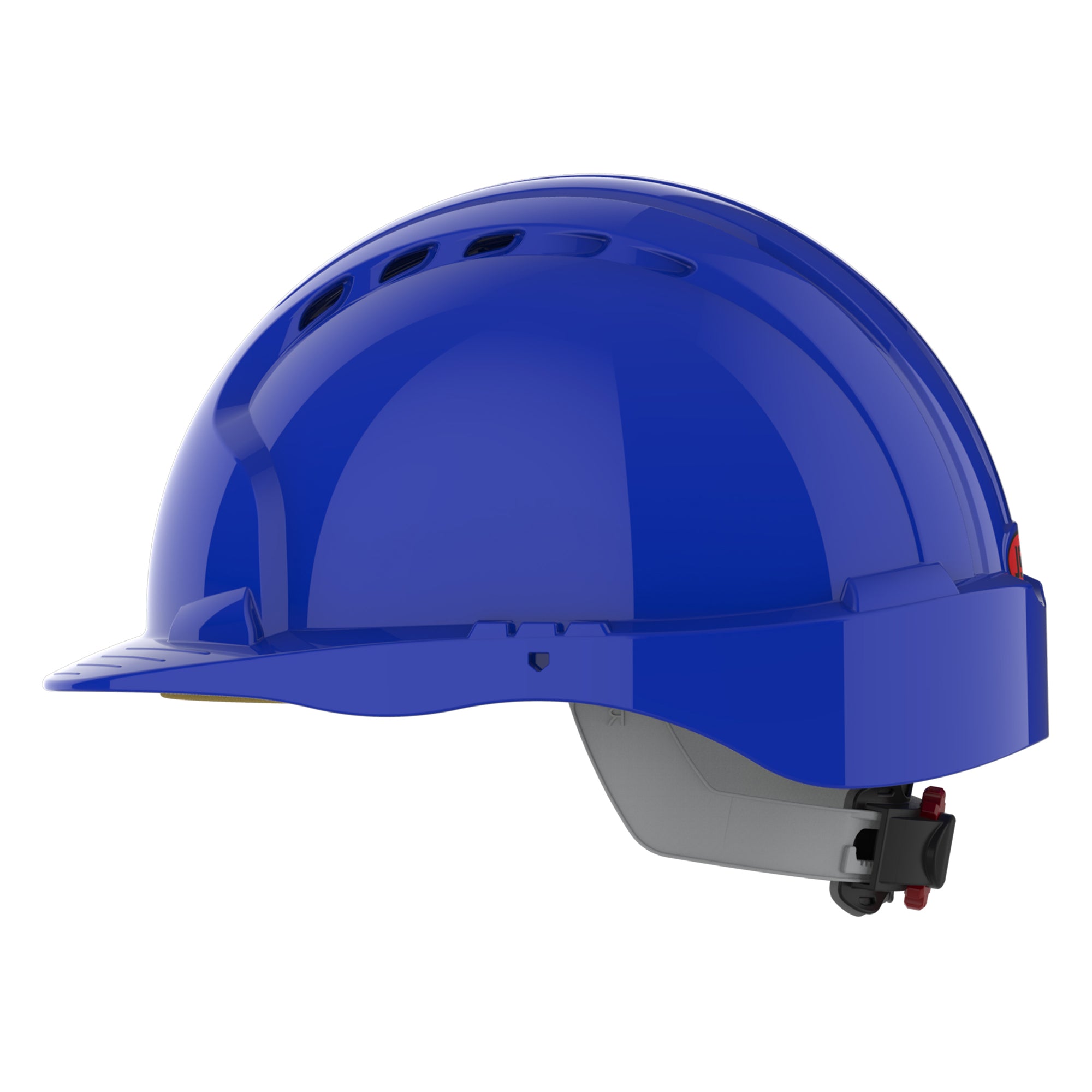 JSP EVO5 Olympus Global Standards Hard Hat - Wheel Ratchet - Vented - Blue