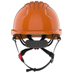 JSP EVO5 Dualswitch Industrial Safety and Climbing Helmet - Vented - Orange