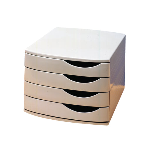 Jalema 4 Drawer Desktop Set Grey J26863GRY