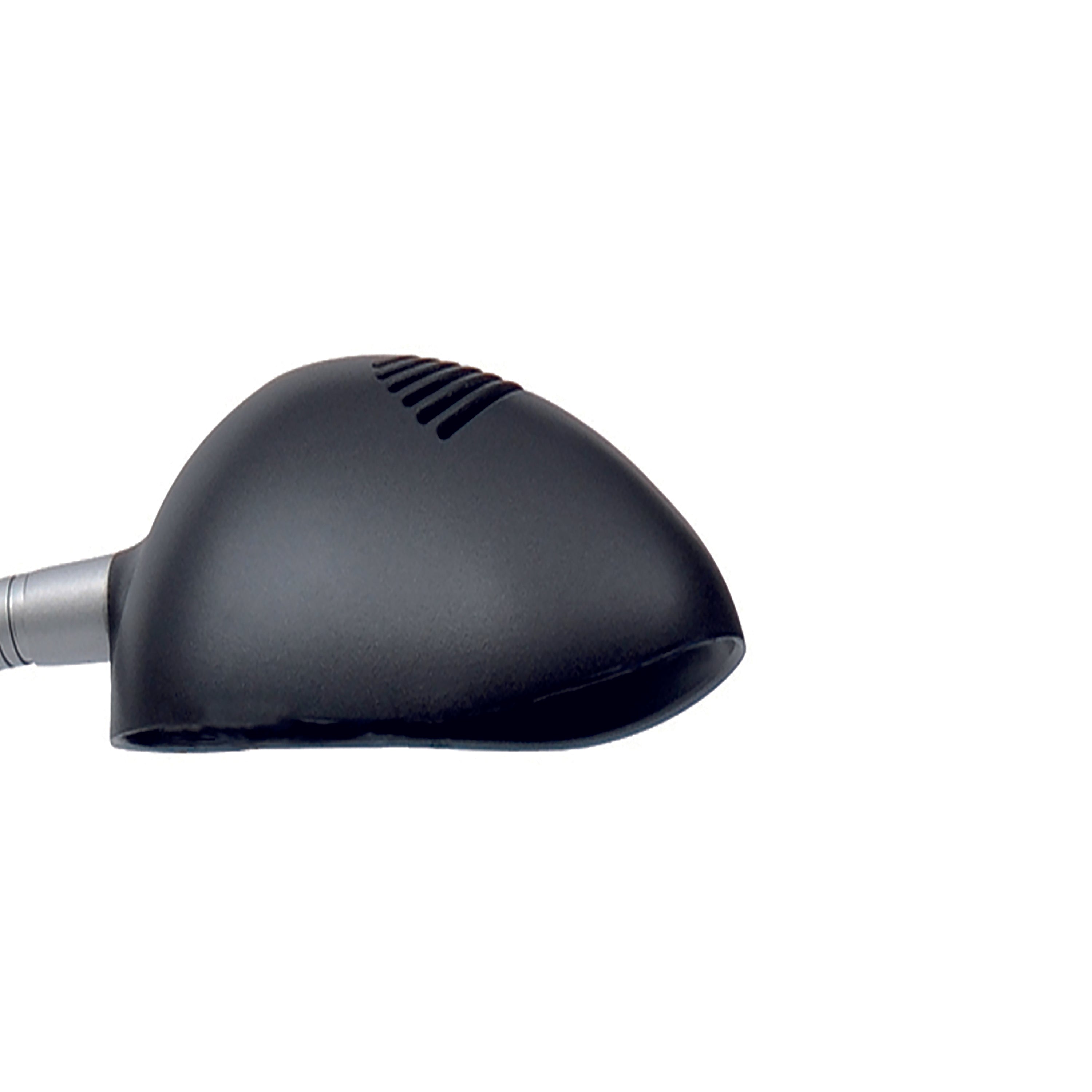 Alba Halox LED desk lamp in black/grey with jointed arm and stable base