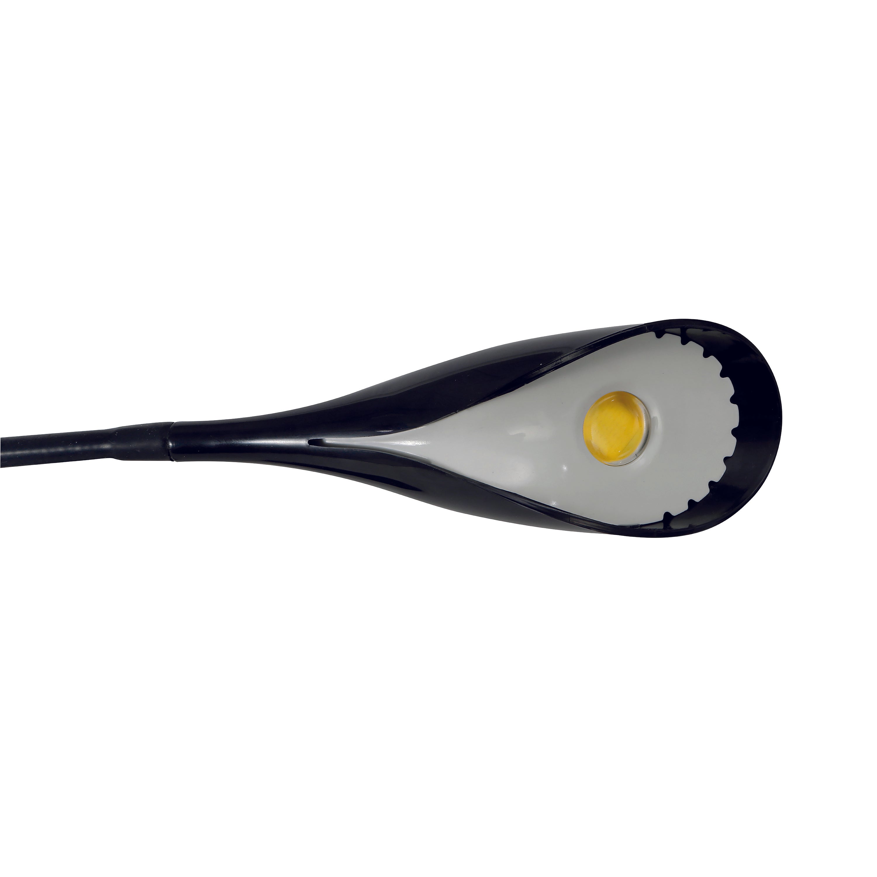 Alba Arum desk lamp in black showing adjustable head and clean finish