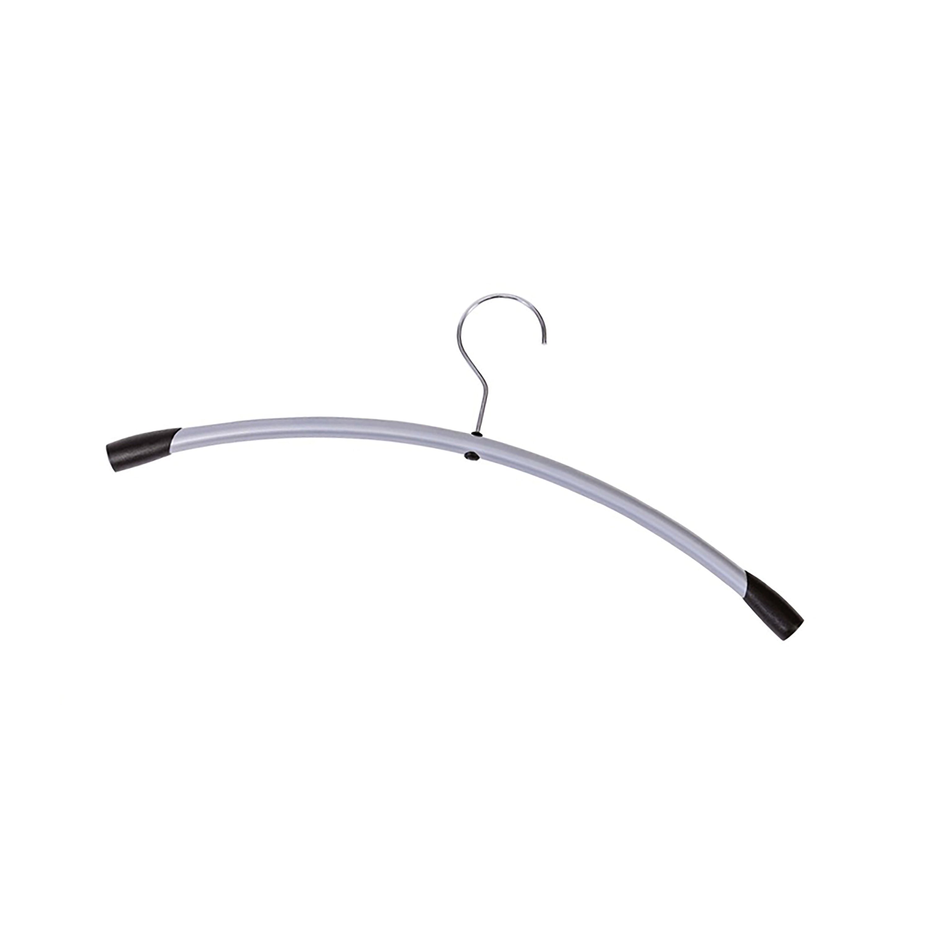 Alba metal coat hanger set of six, 255x430x45mm, compact design for everyday use