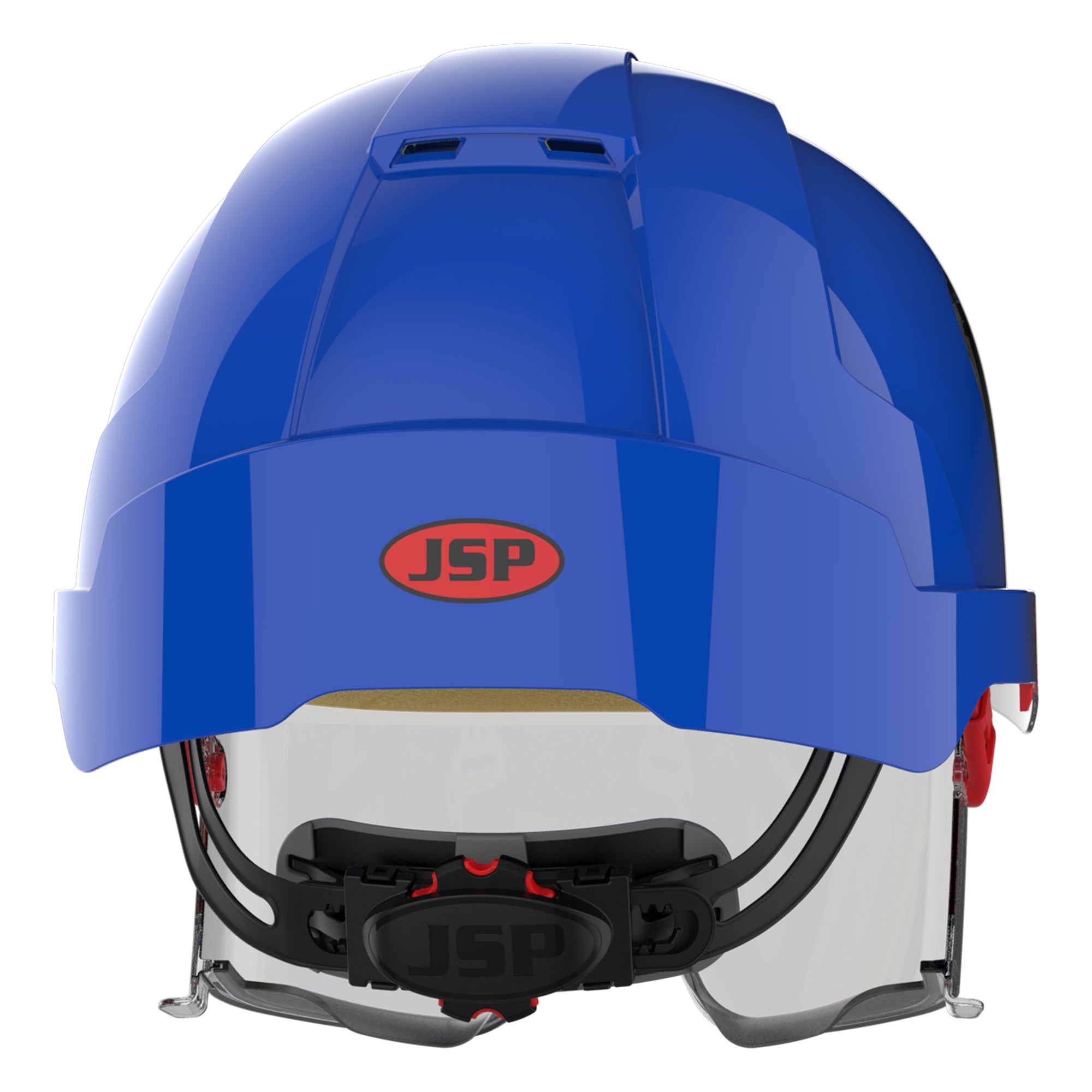 JSP EVO VISTAlens with ID Card Holder - Blue / Smoke - Vented