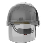 JSP EVO VISTAshield Safety Helmet with Integrated Faceshield - White / Smoke - thumbnail 2