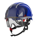 JSP EVO VISTAlens Dualswitch Vented Blue Helmet - Wheel Ratchet - CR2 - thumbnail 1