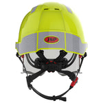JSP EVO VISTAlens Dualswitch with Silver CR2 - Vented - Extra Visibility Yellow - thumbnail 4