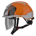 JSP EVO VISTAshield Dualswitch with Silver CR2 - Vented - Orange / Smoke - thumbnail 3