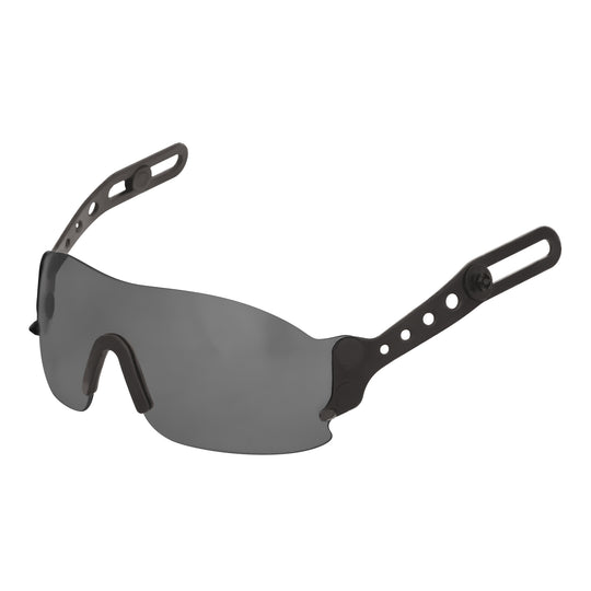 JSP EVOSpec Safety Eyewear for Evolution Safety Helmets - Smoke