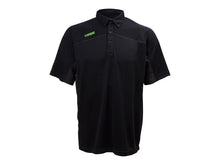 Apache Langley Black Performance Polo Shirt