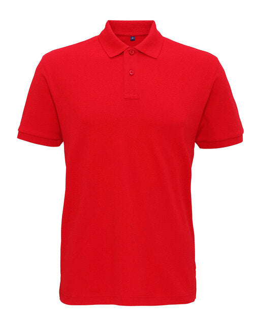 Charcoal grey Asquith and Fox men's super smooth knit polo AQ005, laid flat to display the smooth texture.