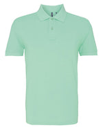 Asquith And Fox Mens Classic Fit Cotton Polo  (Cont)