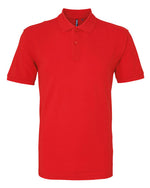Asquith And Fox Mens Classic Fit Cotton Polo  (Cont)