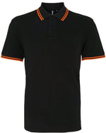 Asquith And Fox Mens Classic Fit Tipped Polo - thumbnail 19