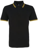 Asquith And Fox Mens Classic Fit Tipped Polo - thumbnail 23