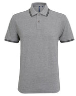 Asquith And Fox Mens Classic Fit Tipped Polo