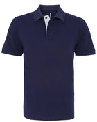 Asquith And Fox Mens Classic Fit Contrast Polo Shirt