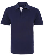 Asquith And Fox Mens Classic Fit Contrast Polo Shirt - thumbnail 20