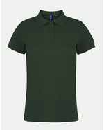 Asquith And Fox Ladies Classic Fit Cotton Polo Shirt - thumbnail 10