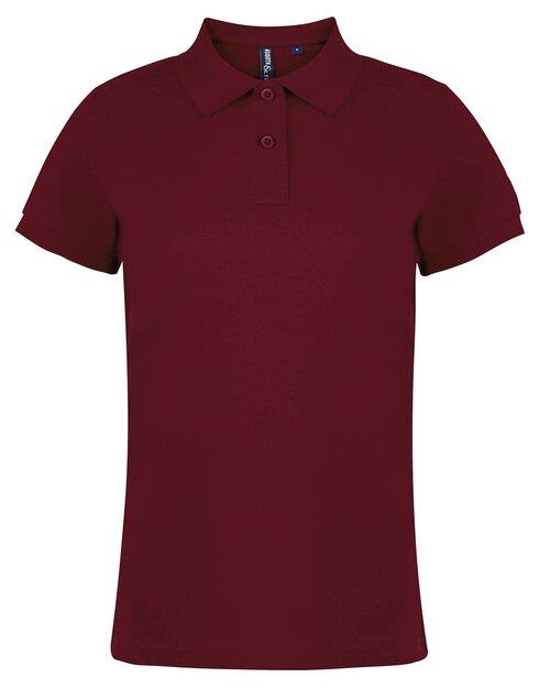 Asquith And Fox Ladies Classic Fit Cotton Polo Shirt