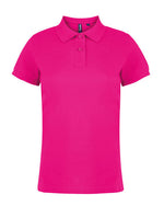 Asquith And Fox Ladies Classic Fit Cotton Polo Shirt - thumbnail 14