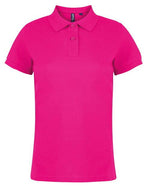 Asquith And Fox Ladies Classic Fit Cotton Polo Shirt - thumbnail 34