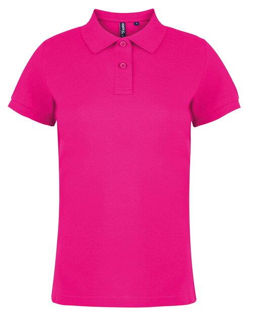 Asquith And Fox Ladies Classic Fit Cotton Polo Shirt