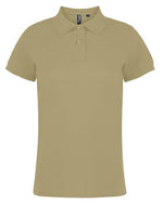 Asquith And Fox Ladies Classic Fit Cotton Polo Shirt