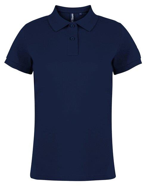 Asquith And Fox Ladies Classic Fit Cotton Polo Shirt