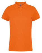 Asquith And Fox Ladies Classic Fit Cotton Polo Shirt