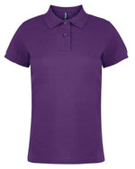 Asquith And Fox Ladies Classic Fit Cotton Polo Shirt - thumbnail 41