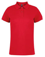 Asquith And Fox Ladies Classic Fit Cotton Polo Shirt