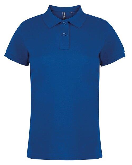 Asquith And Fox Ladies Classic Fit Cotton Polo Shirt