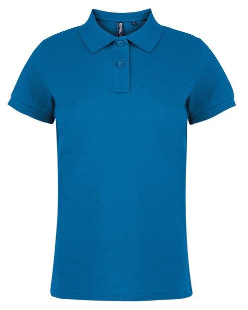 Asquith And Fox Ladies Classic Fit Cotton Polo Shirt