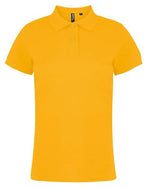 Asquith And Fox Ladies Classic Fit Cotton Polo Shirt - thumbnail 26