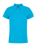 Asquith And Fox Ladies Classic Fit Cotton Polo Shirt - thumbnail 5