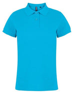 Asquith And Fox Ladies Classic Fit Cotton Polo Shirt - thumbnail 27
