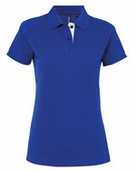 Asquith And Fox Ladies Contrast Polo