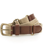 Asquith And Fox Faux Leather And Canvas Belt - thumbnail 6