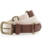 Asquith And Fox Faux Leather And Canvas Belt - thumbnail 7