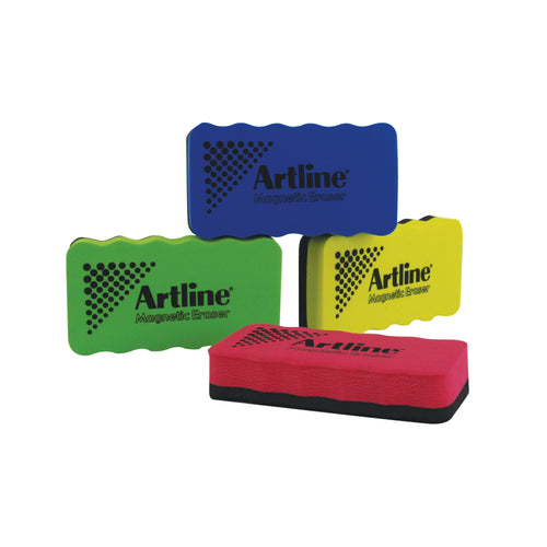 Artline Smiley Whiteboard Eraser Assorted - (Pack of 4)