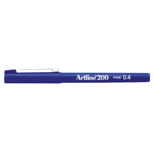 Artline 200 Fineliner Pen Fine Blue – (Pack of 12)