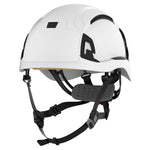 JSP EVO ALTA Baseworker Safety Helmet - Wheel Ratchet - White - thumbnail 1