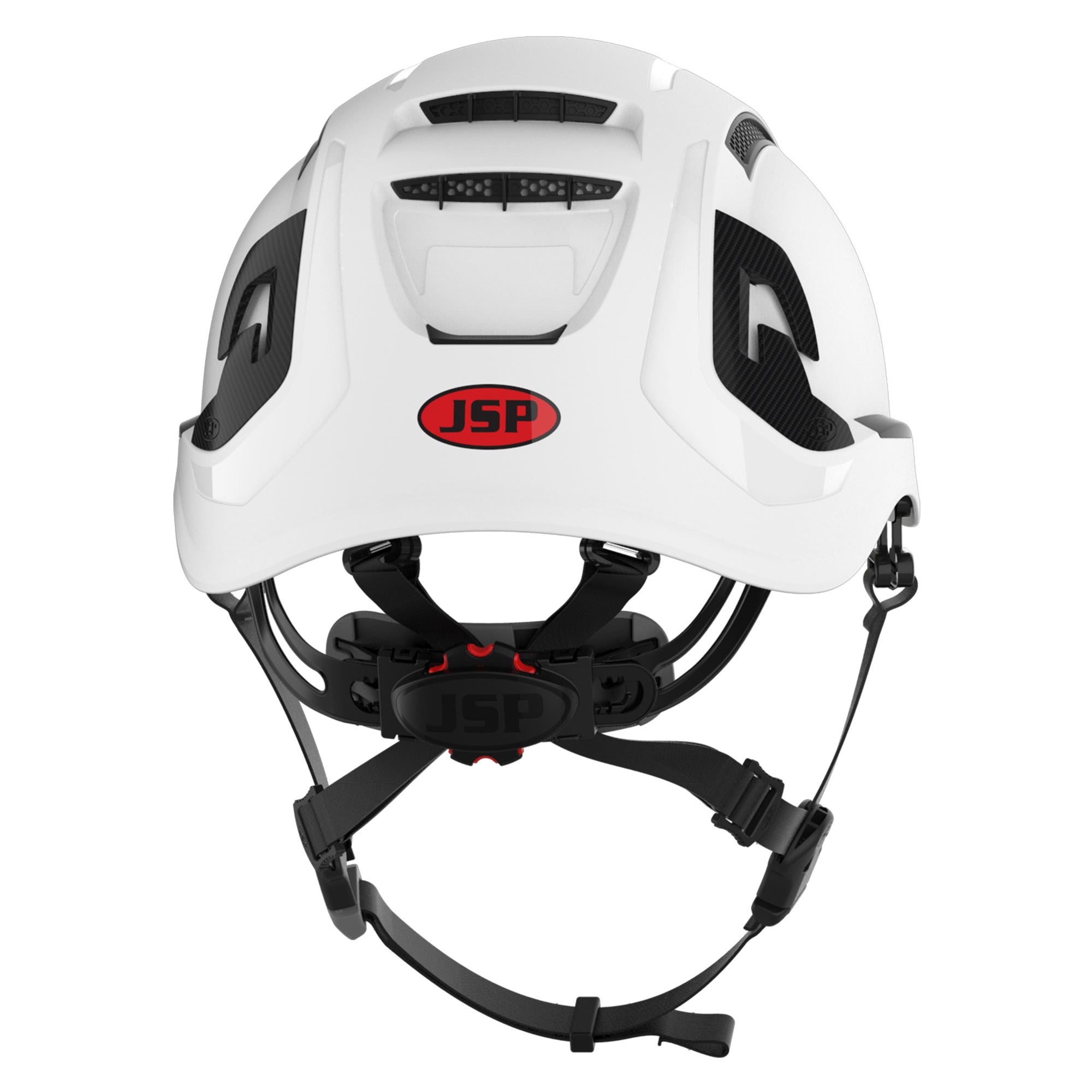 JSP EVO ALTA Baseworker Safety Helmet - Wheel Ratchet - White