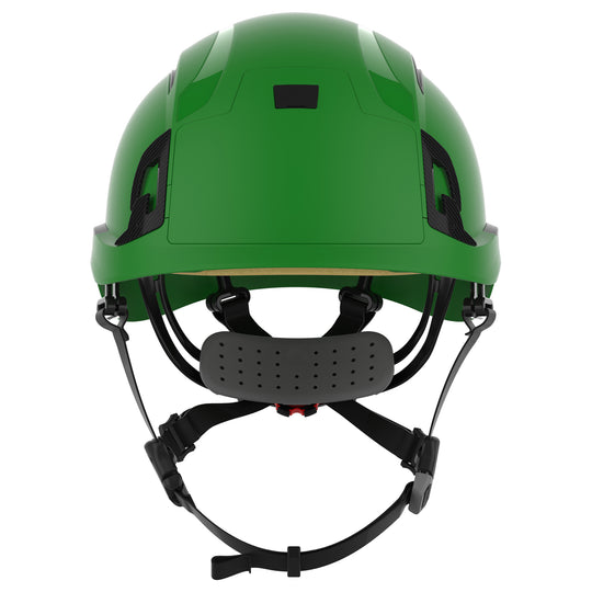 JSP EVO ALTA Baseworker Safety Helmet - Wheel Ratchet - Green