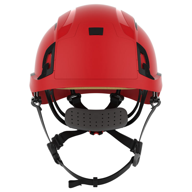 JSP EVO ALTA Baseworker Safety Helmet - Wheel Ratchet - Red
